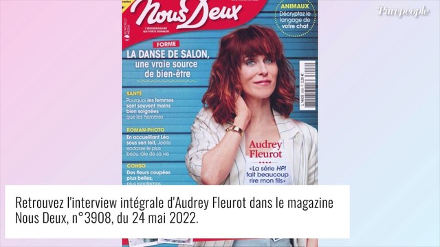 Audrey Fleurot maman : que pense son fils de 6 ans de sa performance dans la série HPI ?