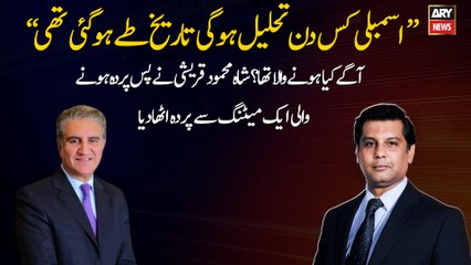 "Assembly Kis Din Tehlil Hogi, Tareekh Tay Hogaye Thi" Shah Mahmood Qureshi