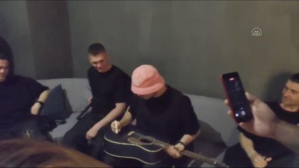 Eurovision galibi Ukraynalı grup "Kaluş Orkestra" Lviv'de