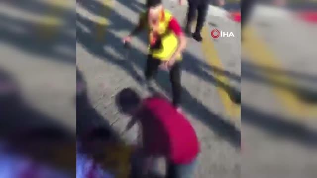 Dinlenme tesisinde karşılan Kayserispor ve Sivasspor taraftarları birbirine girdi: 8 yaralı