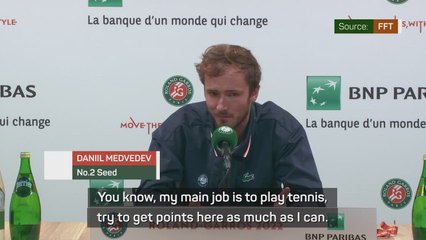 Medvedev still in the dark over Wimbledon involvement