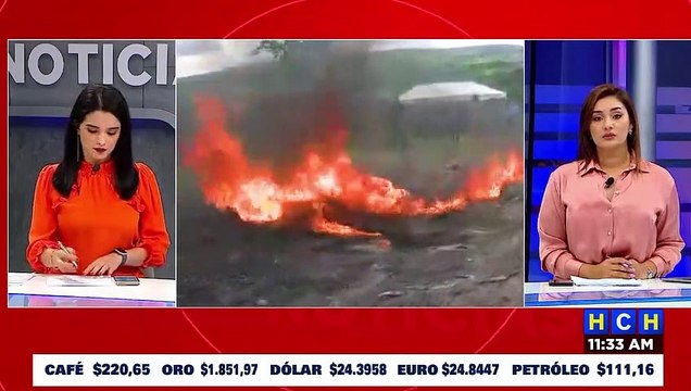 Incineran 270 paquetes de moña decomisados en carretera a Olancho