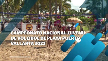 Campeonato nacional juvenil de voleibol de playa Puerto Vallarta 2022| CPS Noticias Puerto Vallarta
