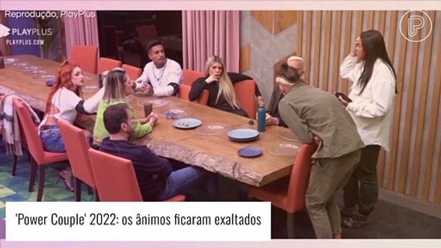 Treta no 'Power Couple Brasil 6'! Rogerio dá um banho de água em Cartolouco durante briga