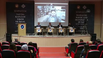 "Van'da Katliam, Yıkım, İşgal: Tehcire Giden Yol" sempozyumu