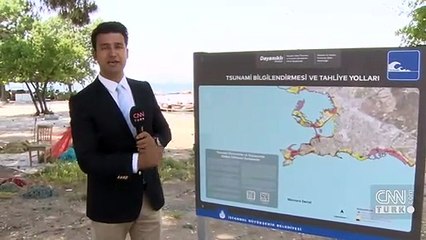 Marmara sahillerine tsunami panoları