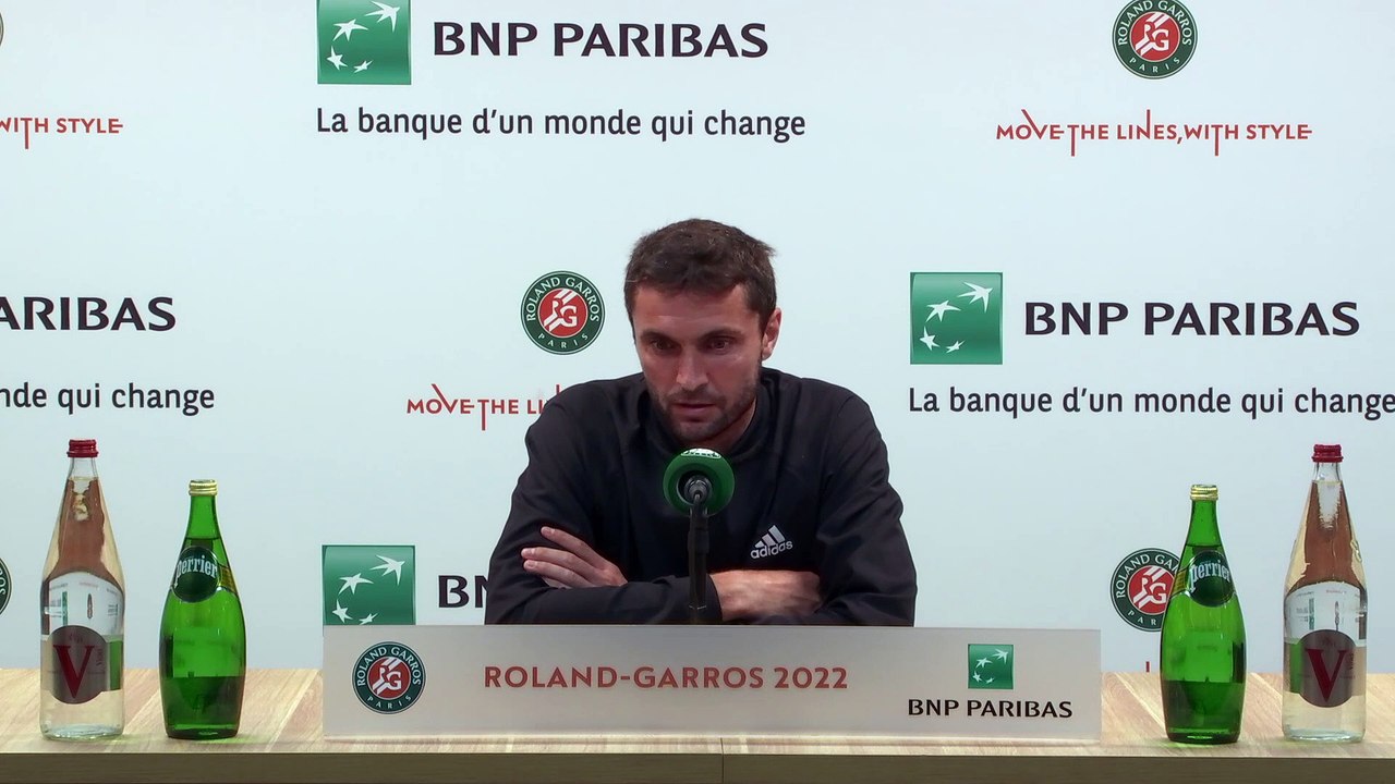 Roland-Garros 2022 - Gilles Simon : "Je ne voulais pas être gêné... je voulais gagner !"