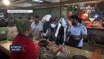 Lockdown Pasokan dari Jatim, Harga Daging Sapi di Pasaran Banjarmasin Naik