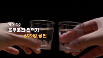 거대 양당, 음주운전 전력자 699명 공천...'윤창호법 다짐' 무색 / YTN