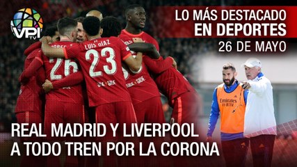 Real Madrid y Liverpool intensificaron entrenamientos para la final - Lo más destacado en deportes