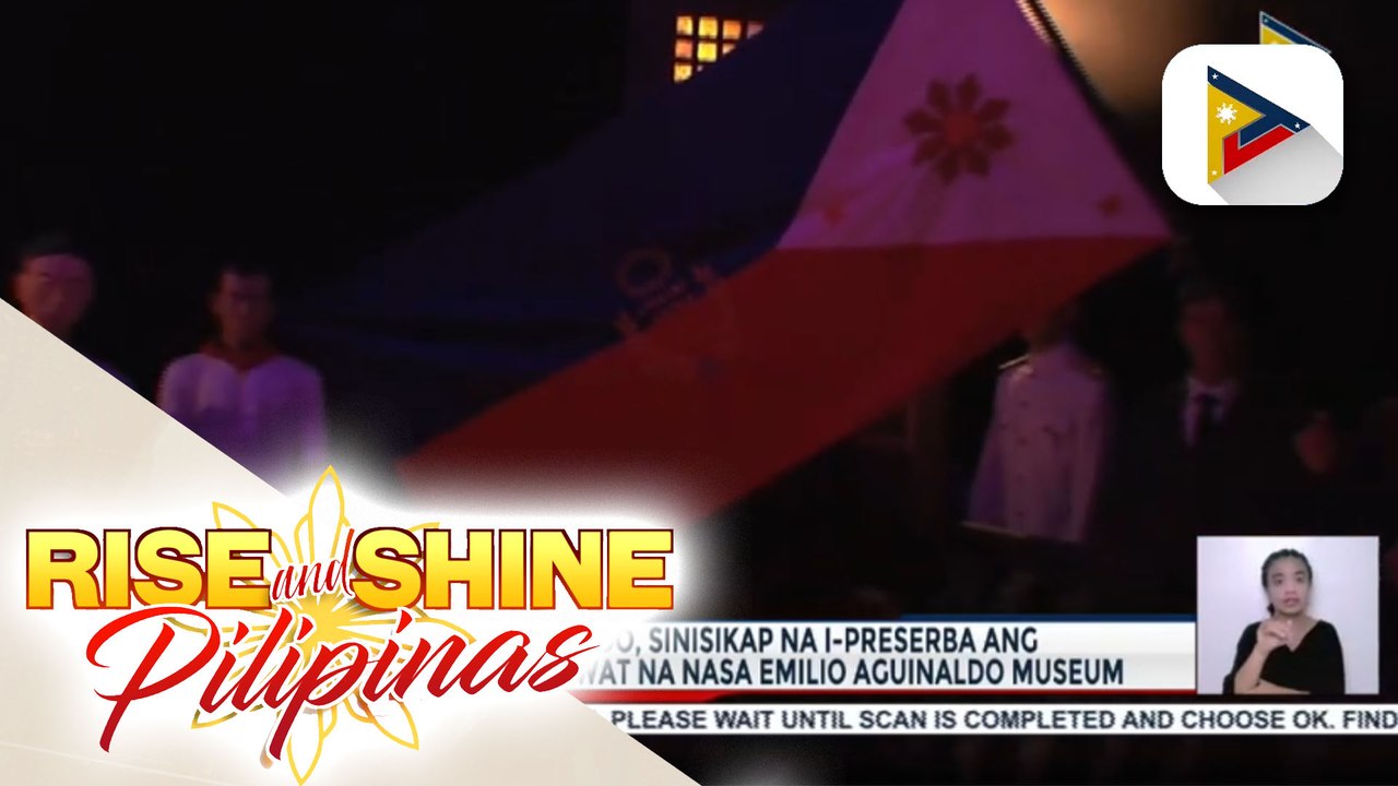 Pamilya Aguinaldo, sinisikap na i-preserba ang pinakalumang watawat na nasa Emilio Aguinaldo Museum
