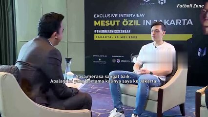 Bintang Sepak Bola Dunia Mesut Ozil Tiba di Indonesia