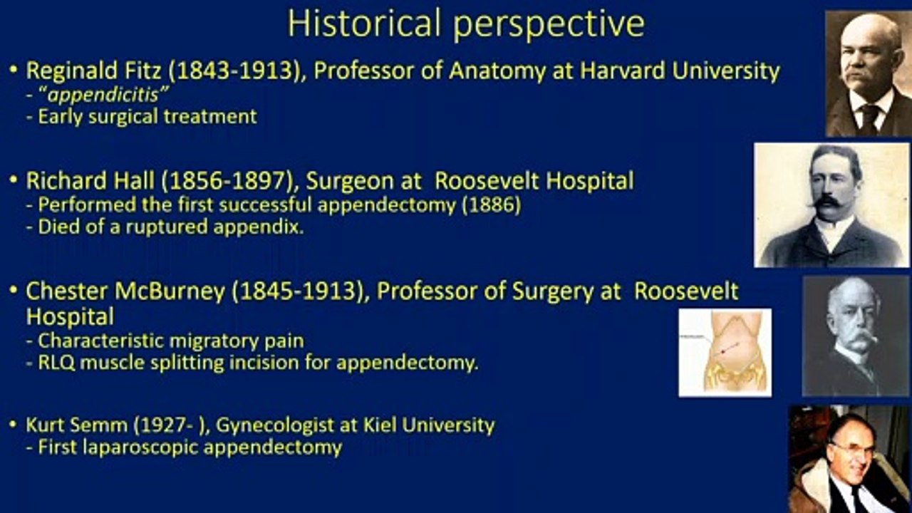 Karim Sarhane - Appendicitis and Appendeceal Neoplasms