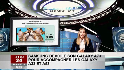 Samsung lance le Galaxy A73 pour accompagner les Galaxy A33 et A53