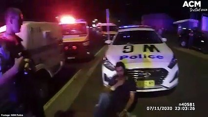 Police bodycam footage from the scene of the Libby Ruge crash | May 27, 2022 | Illawarra Mercury