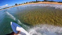 SURFING THE GLASSIEST WAVES EVER! (RAW POV)