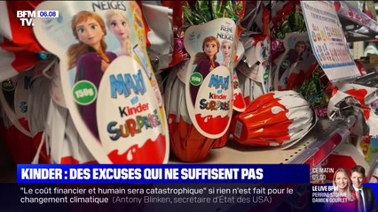 Kinder: les excuses du directeur général France de Ferrero ne suffisent pour les consommateurs