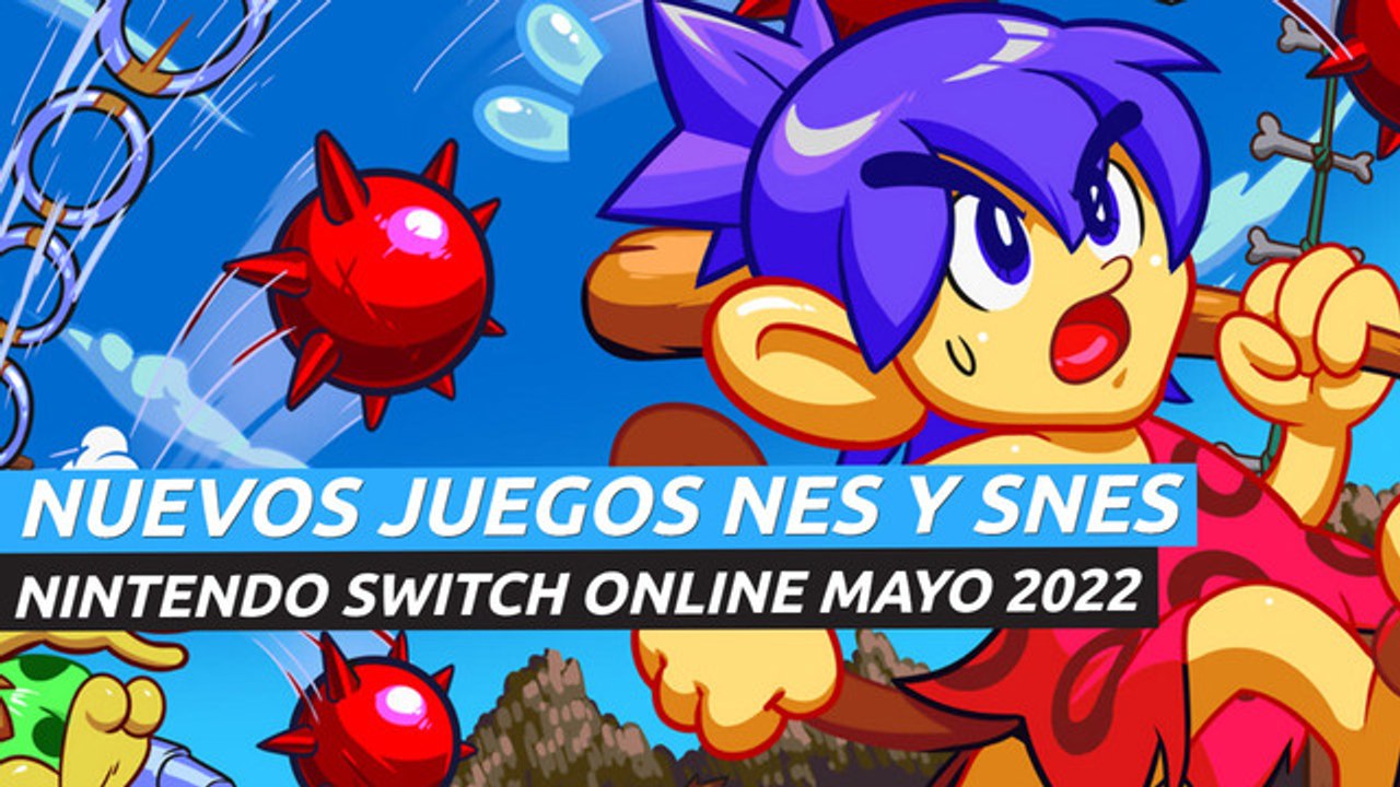 Nintendo Switch Online - Juegos NES y SNES mayo 2022