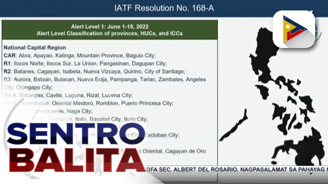 Metro Manila, mananatili sa Alert Level 1 sa June 1-15; Medical insurance, hindi na required sa college students na kasama sa face-to-face classes