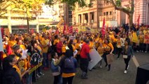 Catholic schoolteachers protest in NSW and the ACT