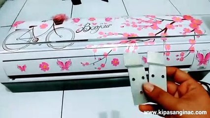 Cara memasang kipas angin model ac