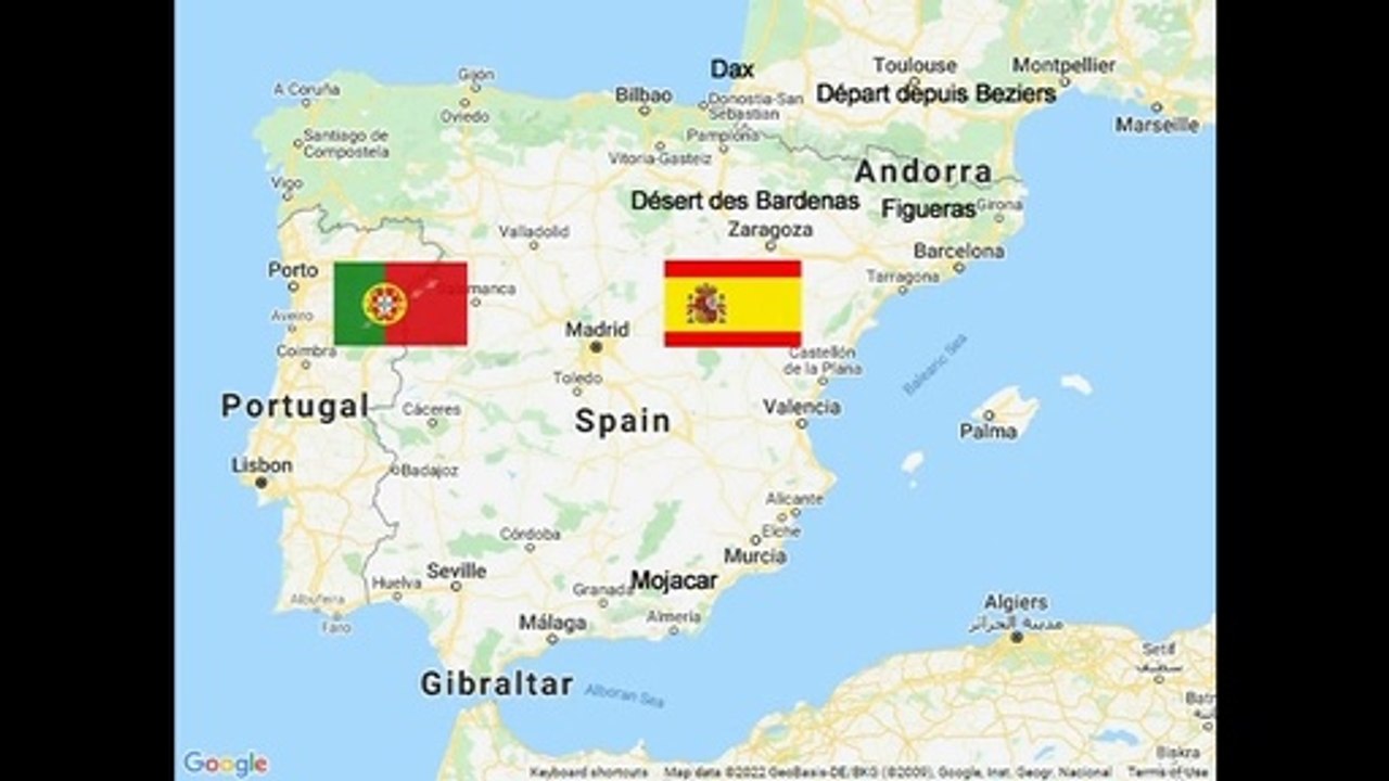 Espagne Portugal.  2022. Préparation du voyage en camping-car