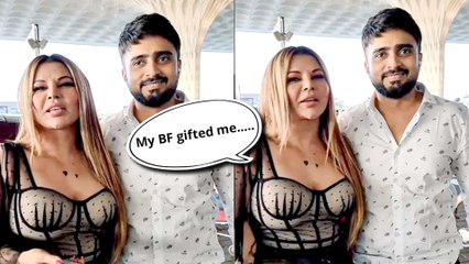 Rakhi Sawant Gets A Gift From Her New Boyfriend