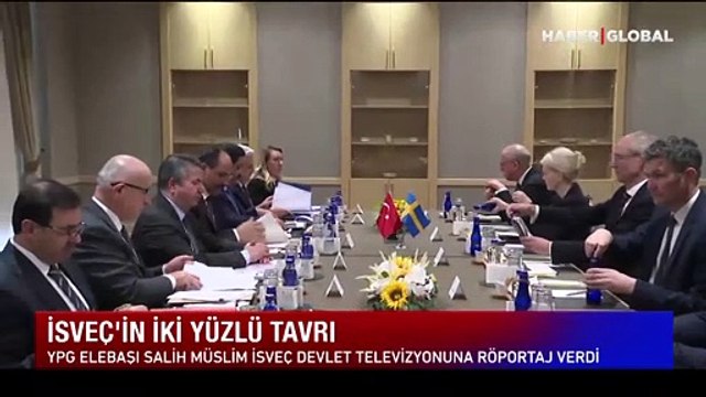İsveç'in iki yüzlü tavrı: YPG/PKK'nın ele başı Müslim İsveç devlet televizyonunda röportaj verdi!