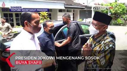 Cerita Jokowi Mengenang Pertemuan Terakhir dengan Buya Syafii