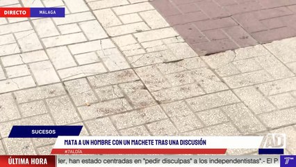 Matan a un hombre con un machete en Málaga tras una discusión