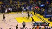 Flashy Warriors break sees behind-the-back pass turn into three