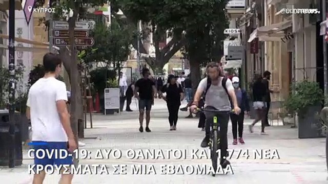 Κύπρος: Δύο θάνατοι και 1.774 κρούσματα COVID-19 σε μια εβδομάδα