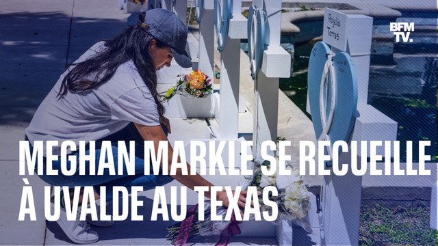 Meghan Markle à Uvalde pour saluer la mémoire des victimes de la tuerie au Texas