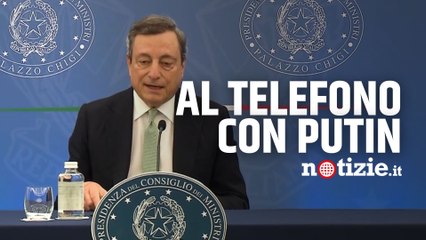 Download Video: Guerra Russia-Ucraina, Draghi al telefono con Putin: “Mosca garantisce fornitura di gas all’Italia”