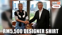 Ismail Sabri courts flak from netizens over RM5,500 designer shirt