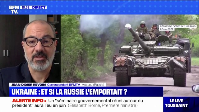 Guerre en Ukraine: la Russie n'envisage pas de perdre