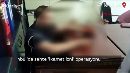 Sahte 'ikamet izni' operasyonu