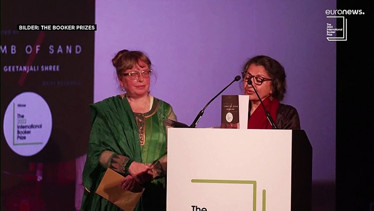 International Booker Prize für 'Tomb of Sand' von Geetanjali Shree: Erstmals gewinnt indisches Buch