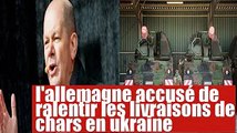 L’Allemagne, accusée de ralentir la livraison de chars de l’Ukraine