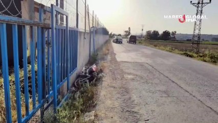 Selfie çekerken motosikletle duvara çarpıp kanala düştüler: 2 yaralı