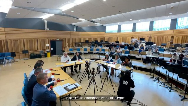Législatives 2022 - Les débats : 3e circonscription de Savoie