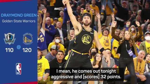 Warriors reflect on Klay's remarkable return