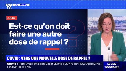 BFMTV répond à vos questions: Covid, est-ce qu'on doit faire une autre dose de rappel?