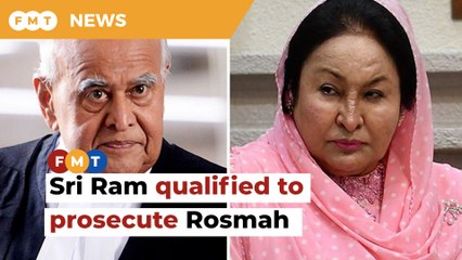 Sri Ram qualified to prosecute Rosmah, rules Federal Court
