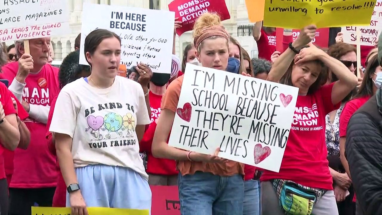 Manifestations à Washington et New York pour le contrôle des armes à feu