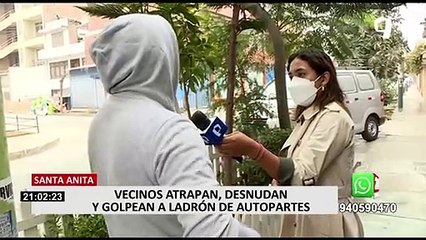 Download Video: Capturan a delincuente por robar autopartes: Su pareja con hijo en brazos trató de defenderlo