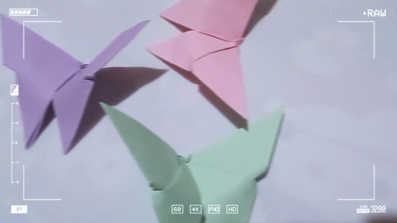 Origami Butterfly | Origami Kupu-Kupu | Origami For Kids | Origami For Beginner | How To Make Origami Easy