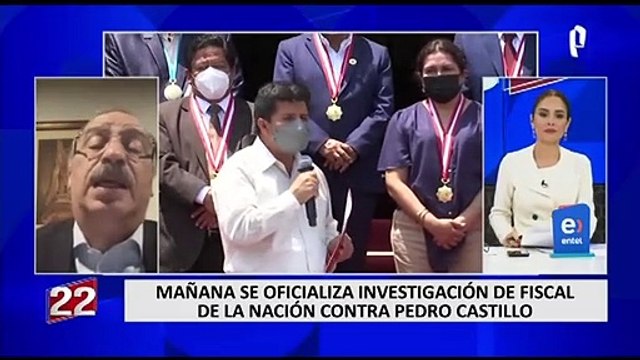 Luis Vargas Valdivia: “Si es posible abrir investigación a Castillo en las circunstancias actuales”