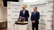 Brífing novozvoleného predsedu NKÚ L.Andrassyho a bývalého predsedu K.Mitríka