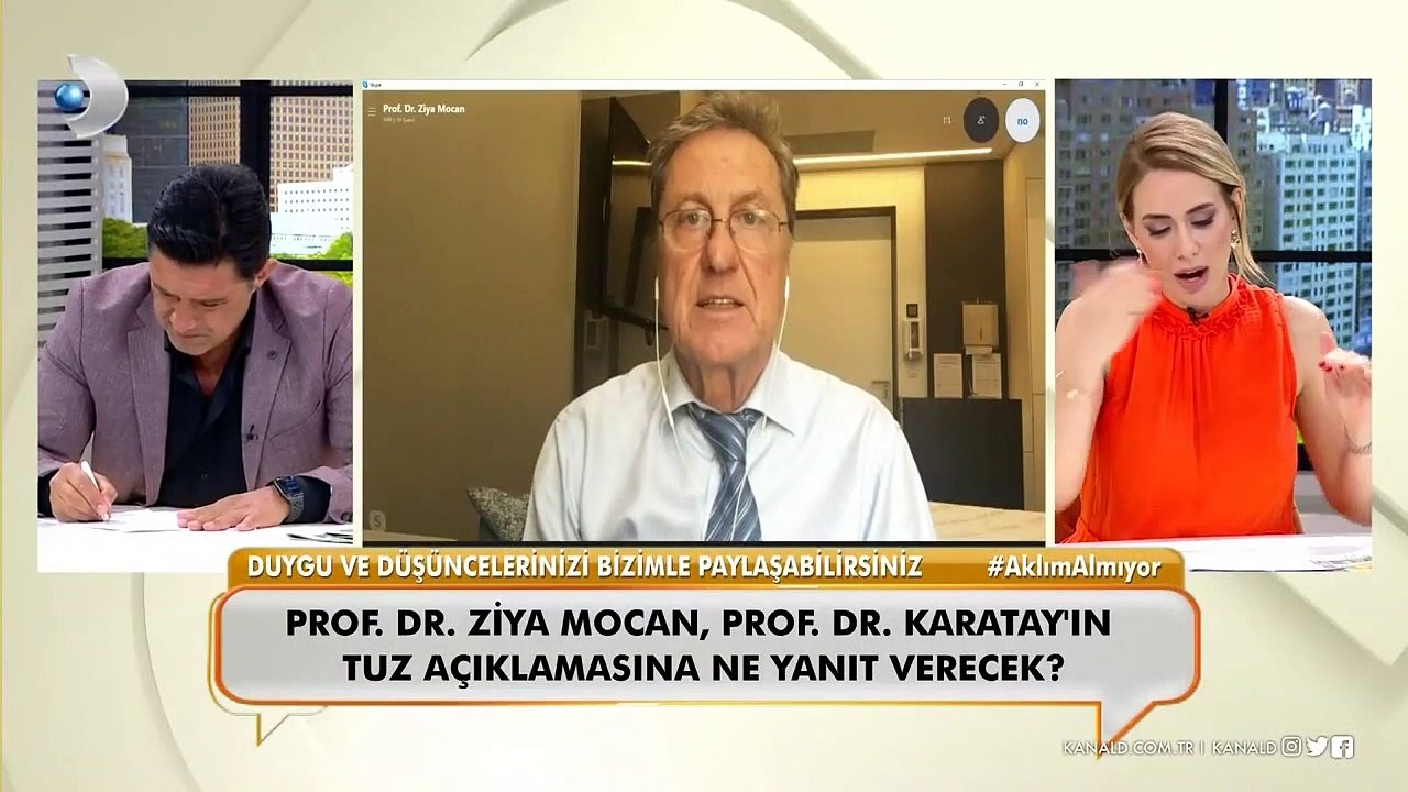 Prof. Dr. Ziya Mocan’dan, Prof. Dr. Canan Karatay’ın tuz açıklamasına karşı görüşte bir yorum geldi!